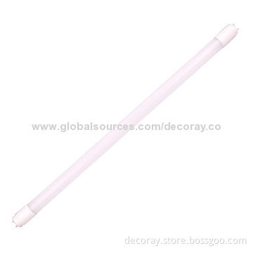 T8 tube, adopts full PC body and aluminum PCB, new design, 00lm/W, SMD2835, longer lifetime & 200V/A